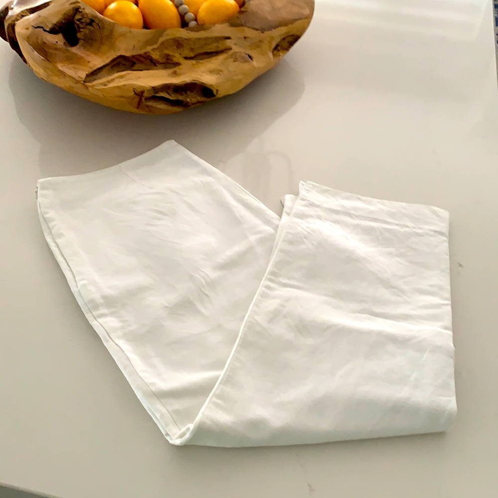 Liz Claiborne cotton fully lined white pants 🟢
